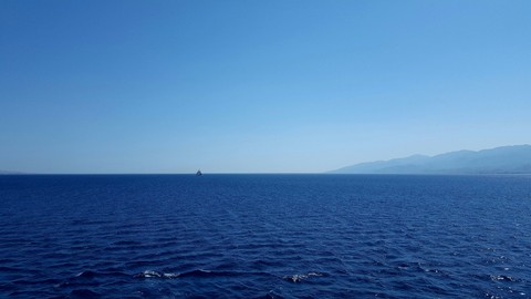 Sul mare blu