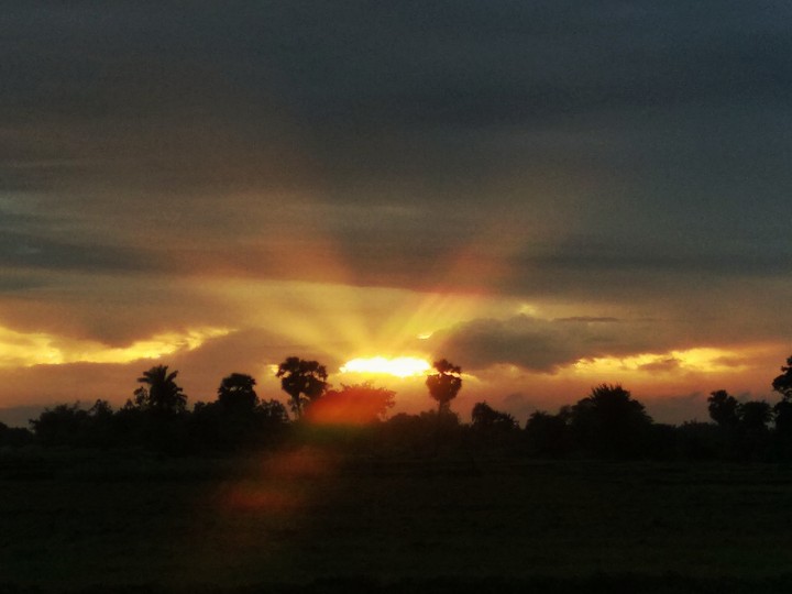 angry sun
