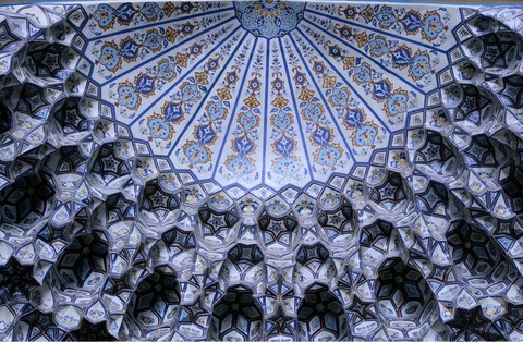 tile. The shrine of Imam Reza