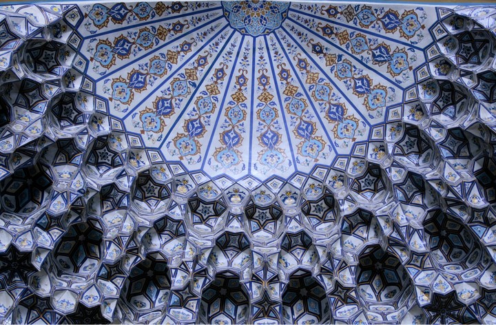 tile. The shrine of Imam Reza