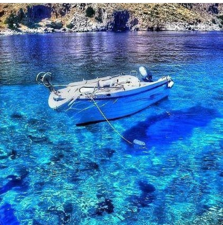 crystal waters.