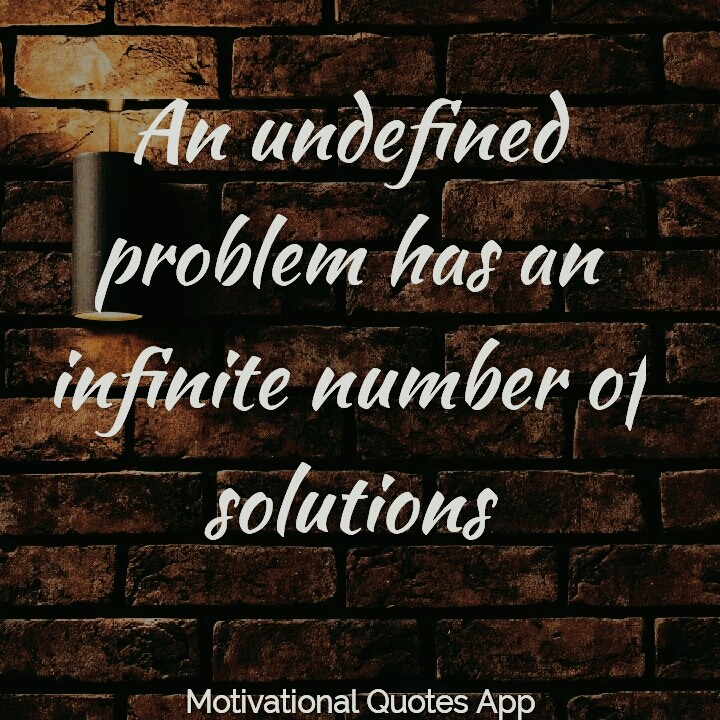 finding solutions
