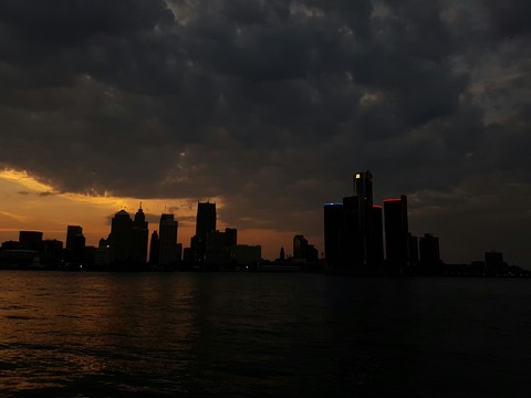 detroit skyline