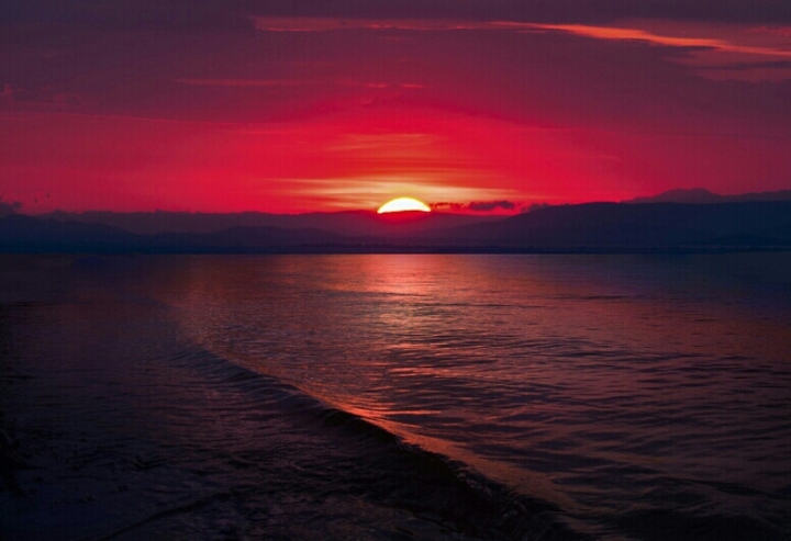 Por do sol