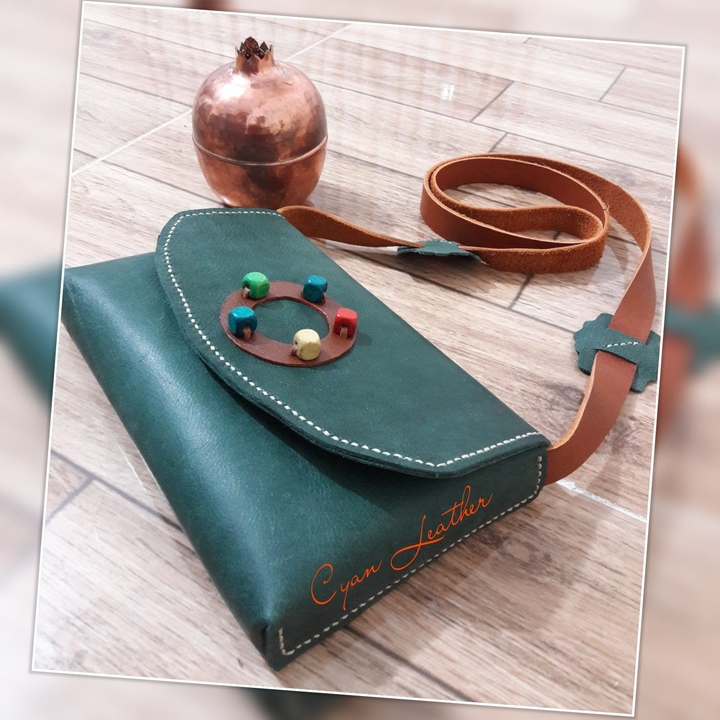 Cyan_leather
