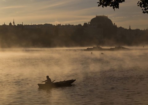 papéis de parede Oar, lake