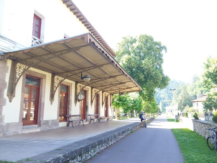 Ancient train station