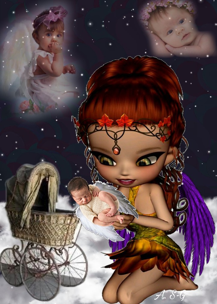 Kleine fantasy Engel
