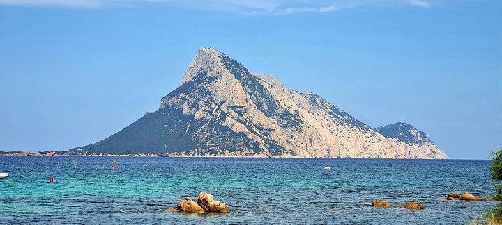 Tavolara's isla in Sardinia