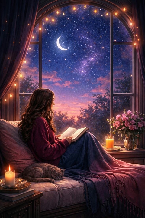 reading, evening桌布