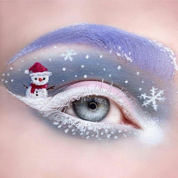 snowy make up