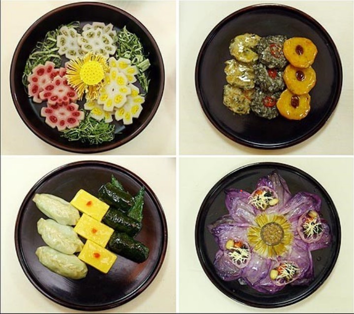 food of korean temple