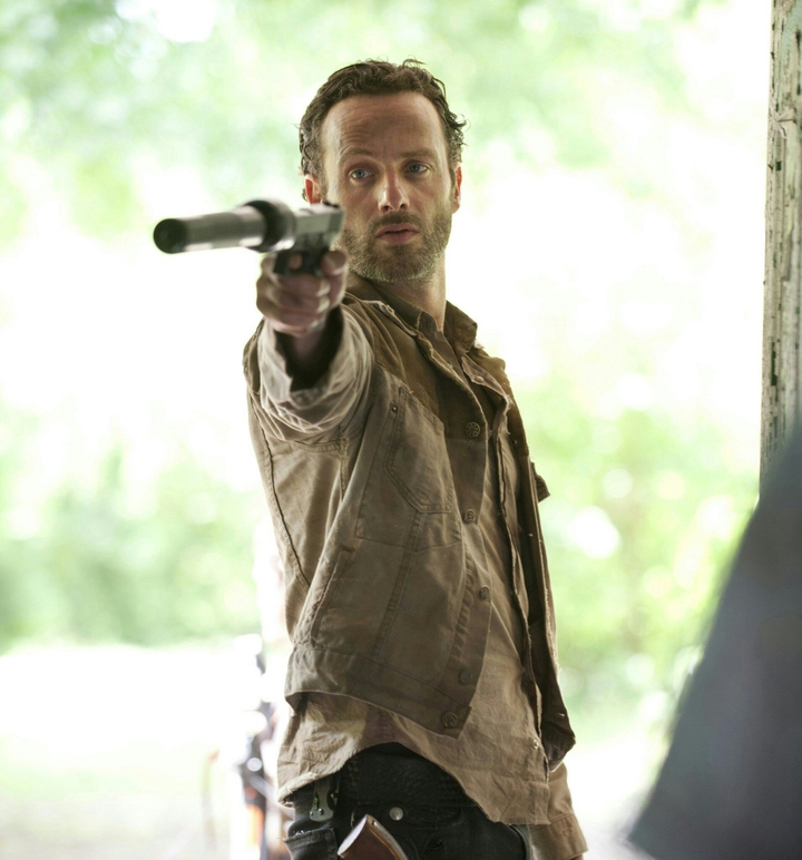 Andrew Lincoln as Rick Grimes #TWD