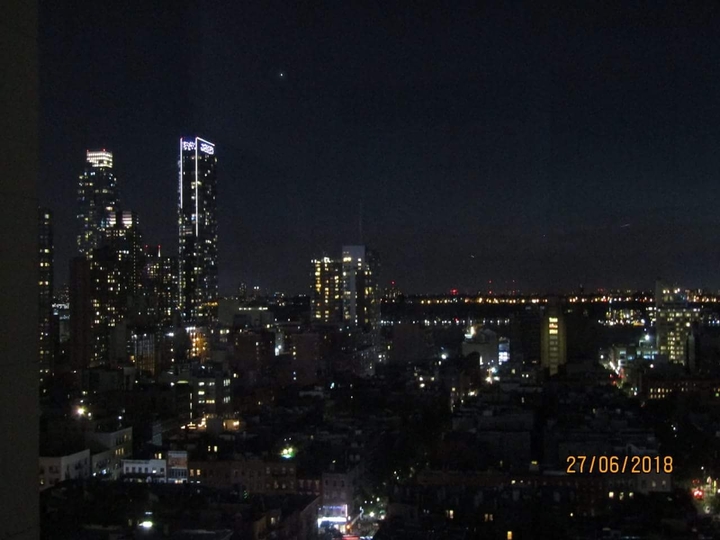New York And Venus In The Sky