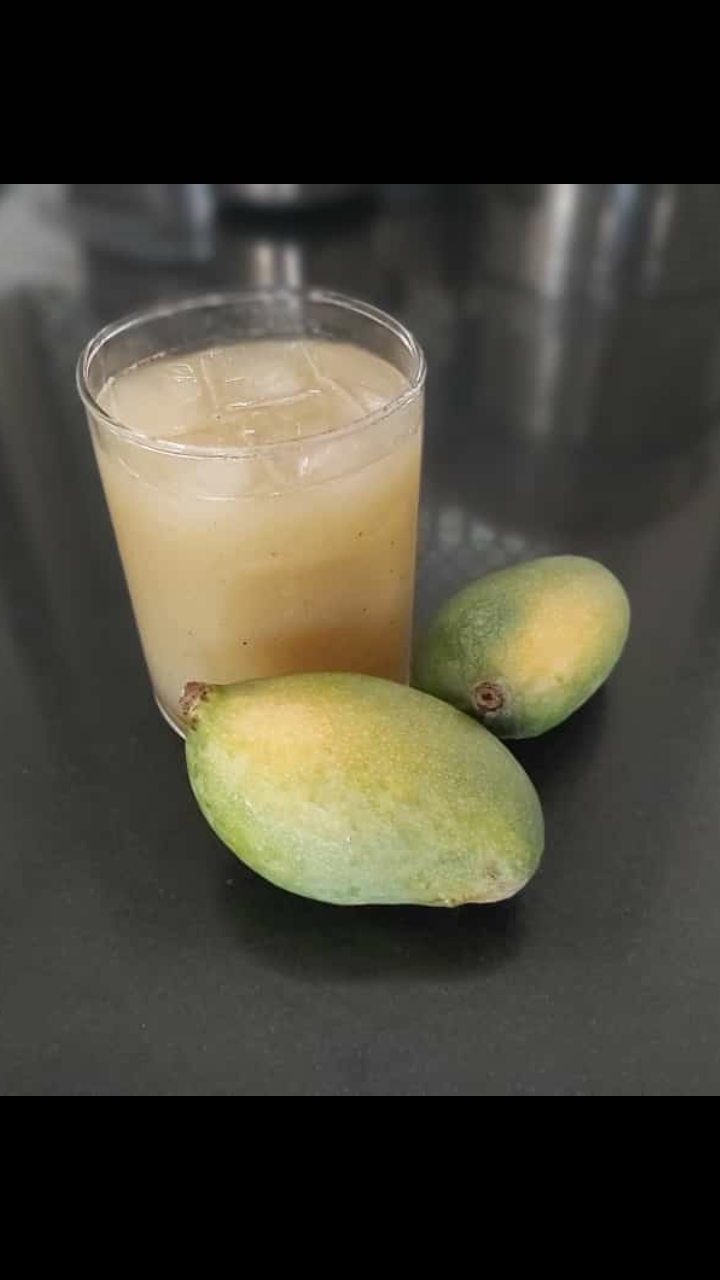#refreshing summer drink# raw mango shots