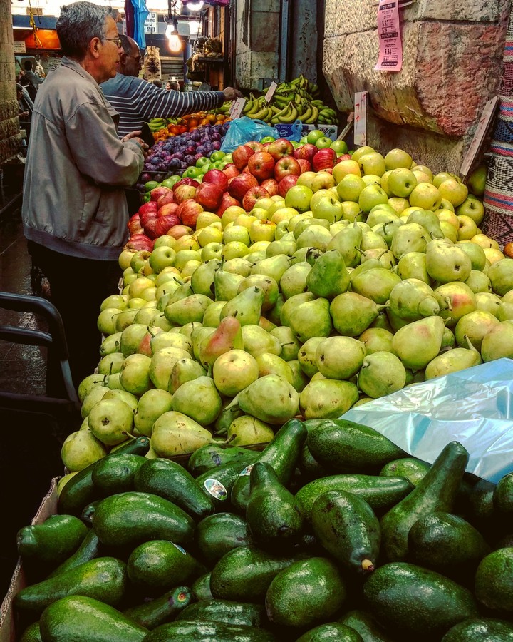 at the market
