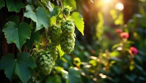 grapevines, hops wallpapers