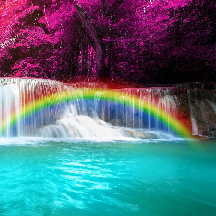 Rainbow in a dream