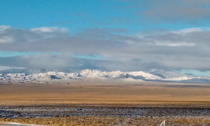 Cold morning in Central Nevada