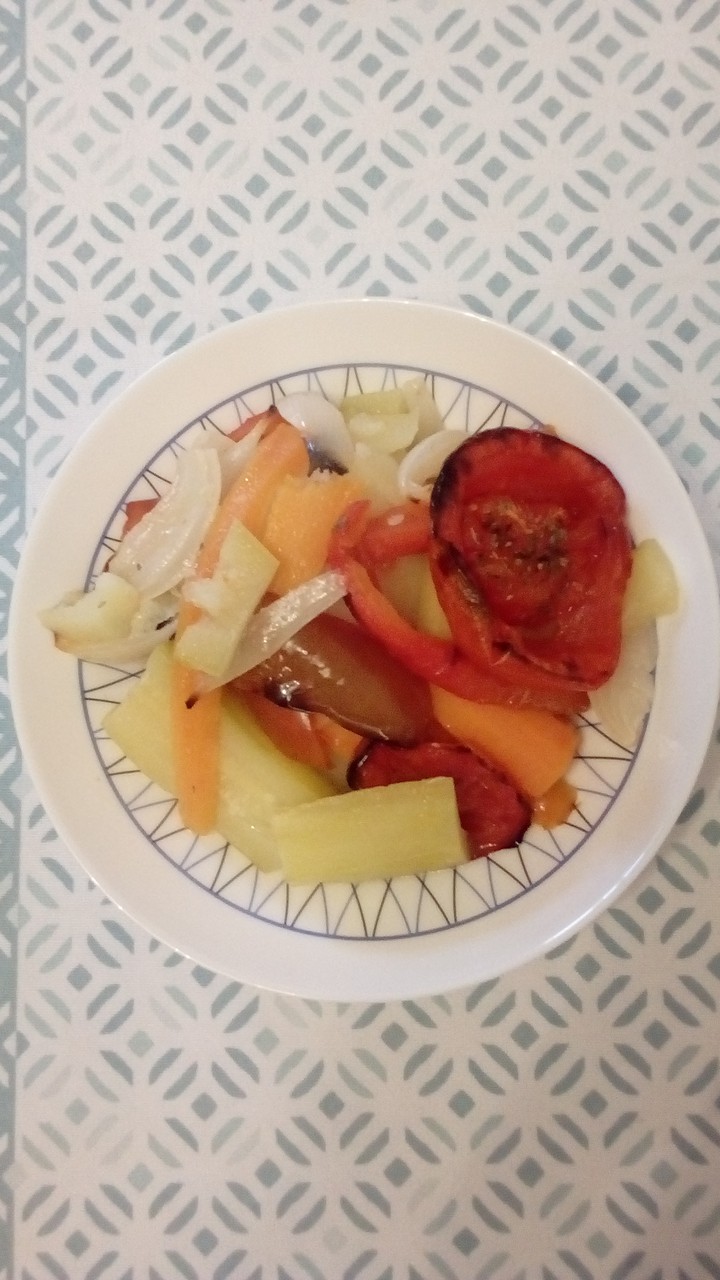 Verduras al horno