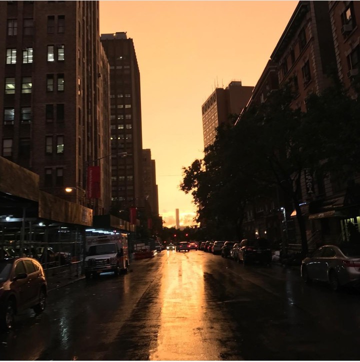 NYC sunset