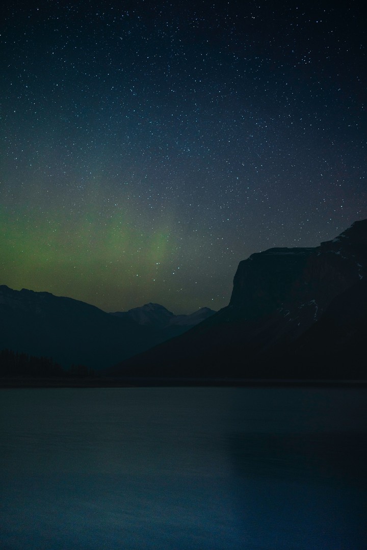 star, aurora Hintergrundbilder