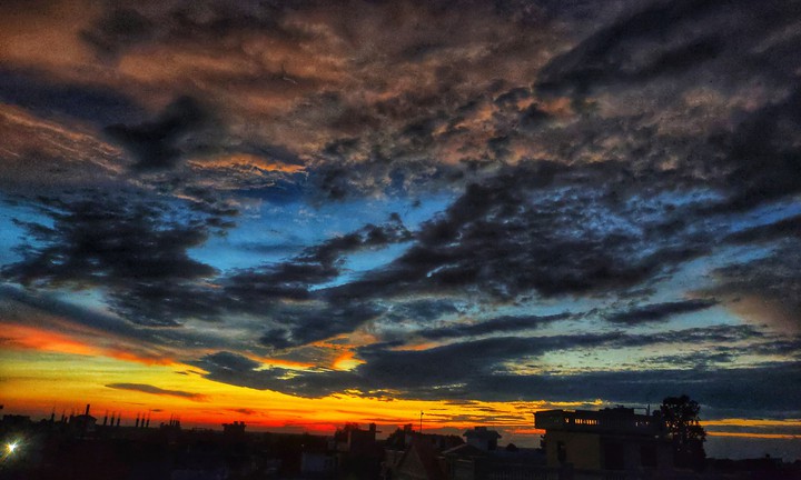 awesome Weather conditions with different types of Clouds