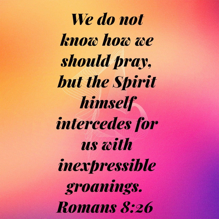 Romans 8:26