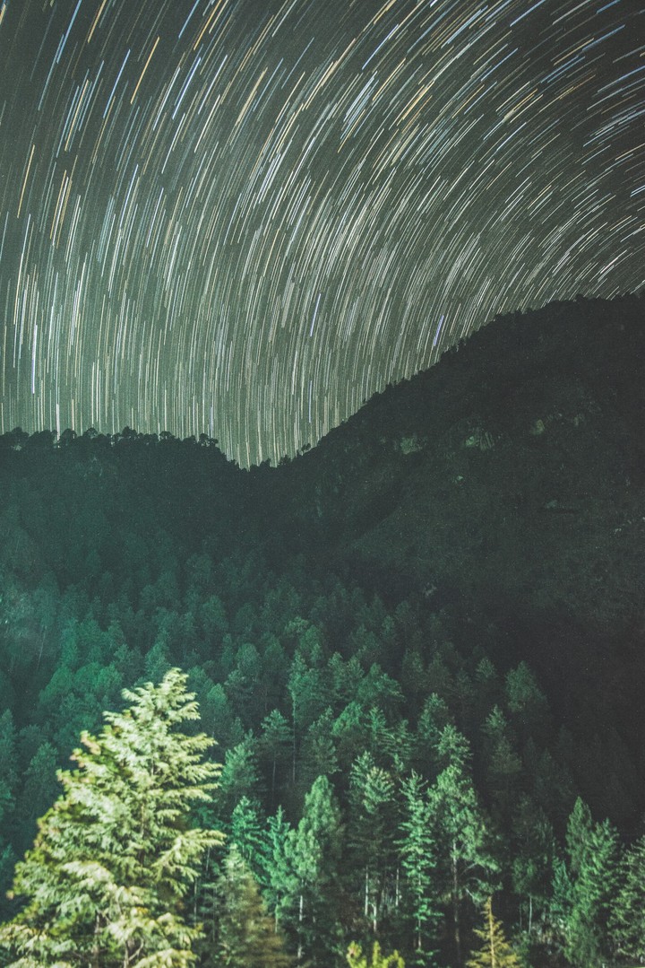 Star trail