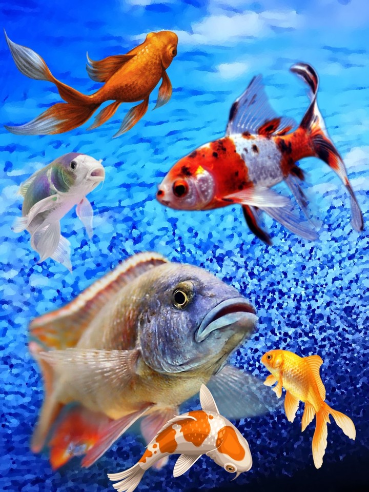 Fische im Wasser
