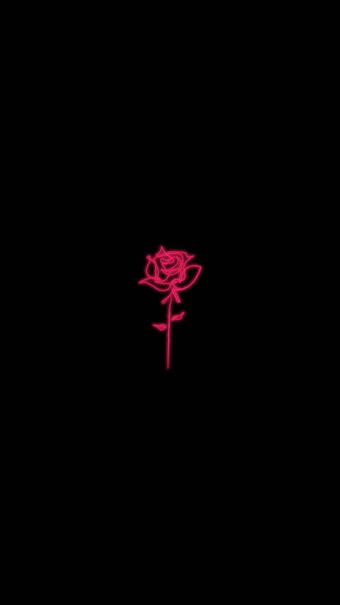 Neon flower