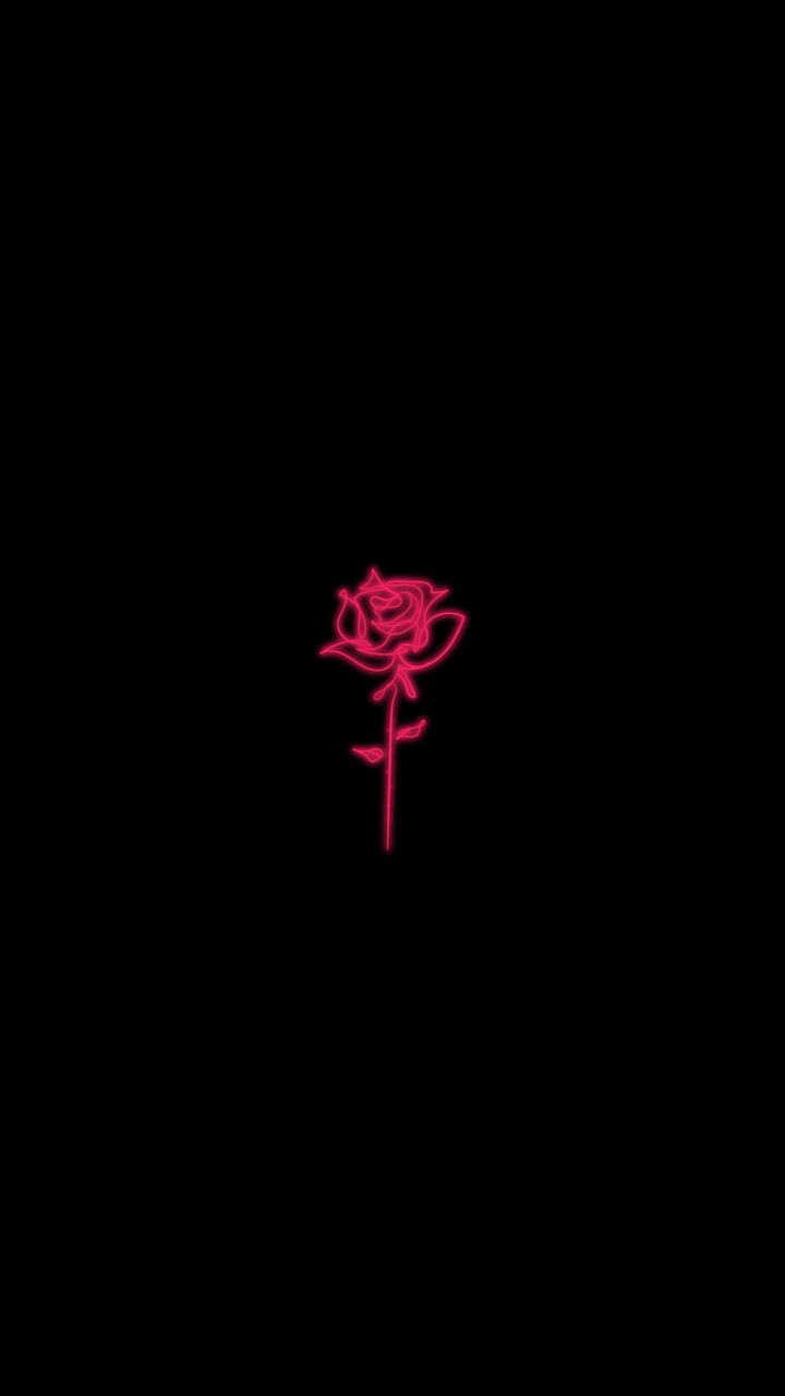 Neon flower
