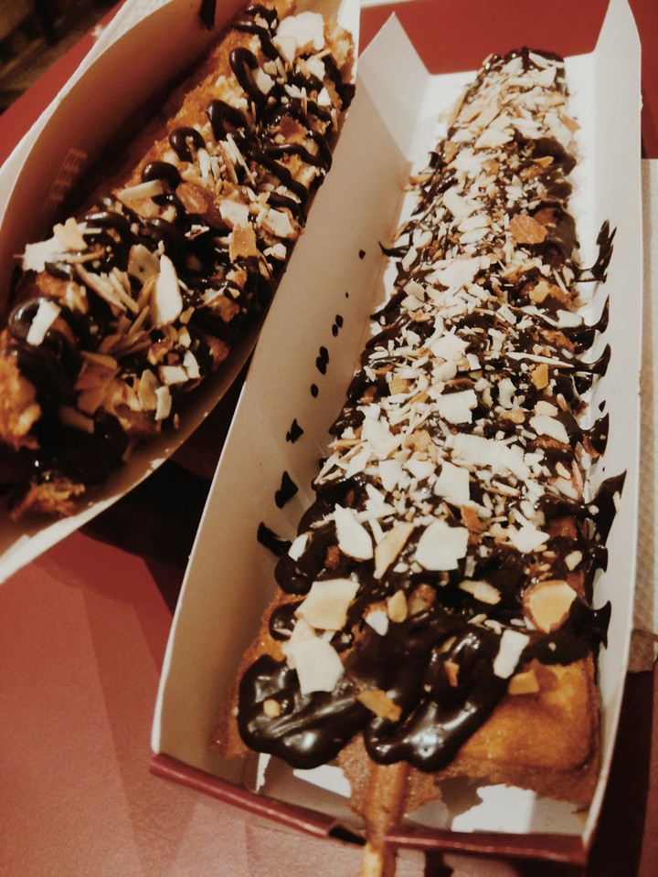 chocolate waffle