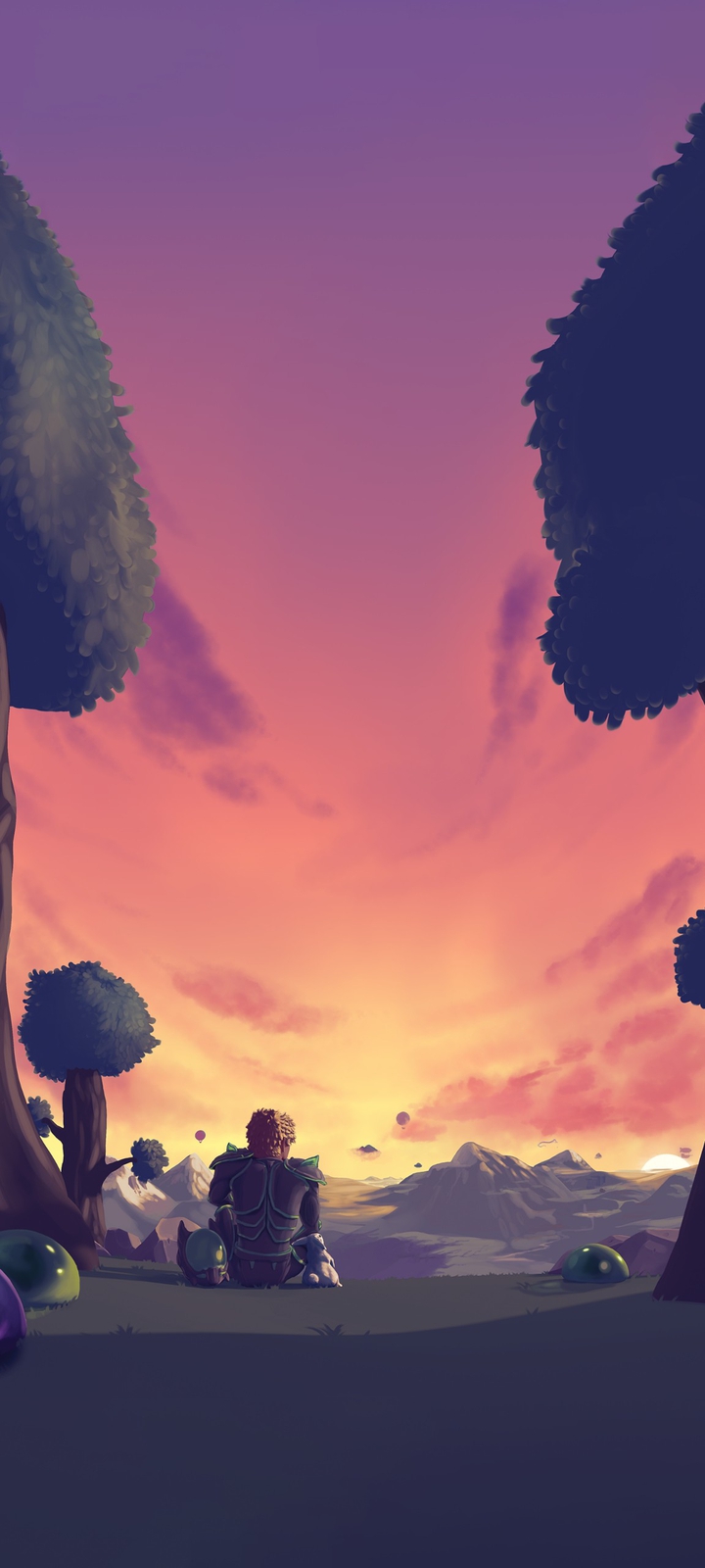 Terraria sunset