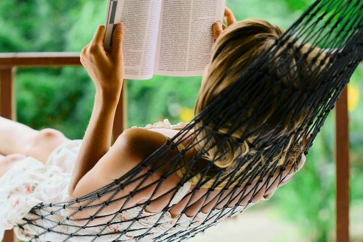 Relaxing with a Book