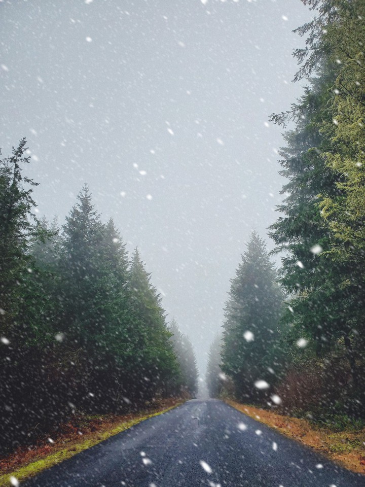snow roads
