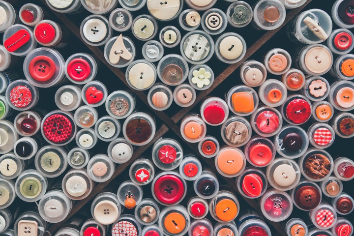 colorful buttons