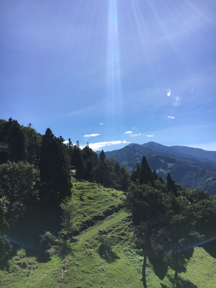 mountainous and sunshine