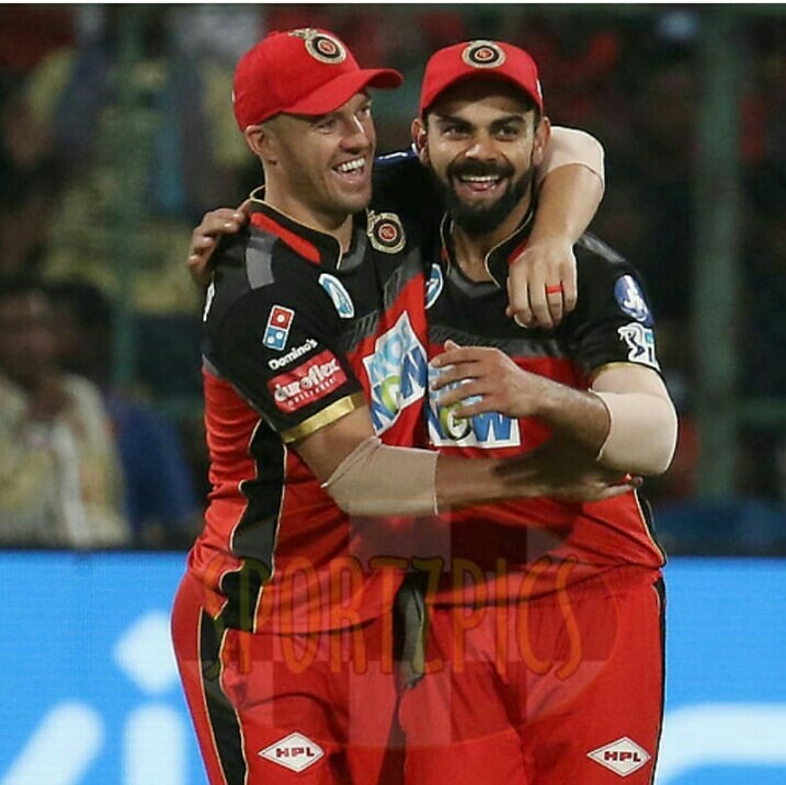 Virat Kohli and AB De Villiers
