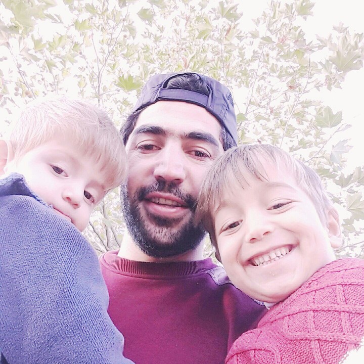 with nephews 