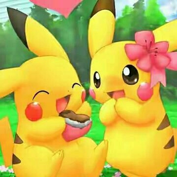Pikachu and his sister
