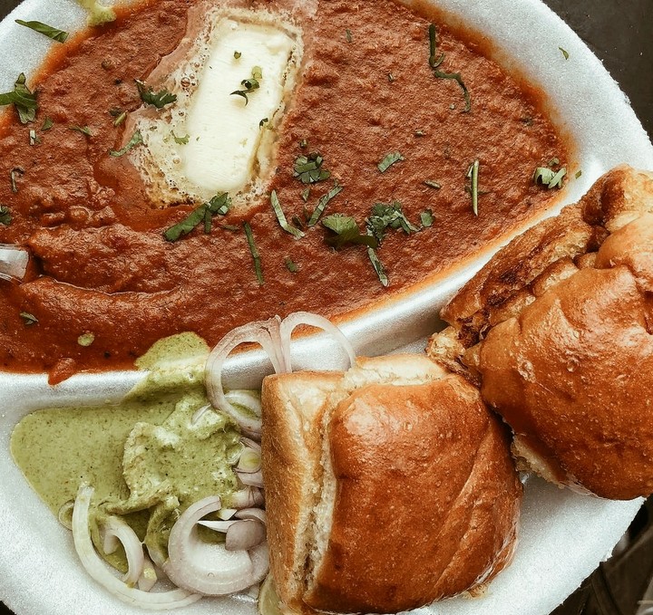 Pav Bhaji - Indian Snacks #yummy