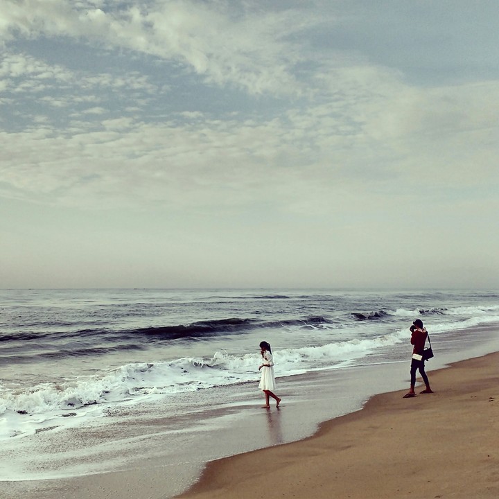 Beach and  Couple