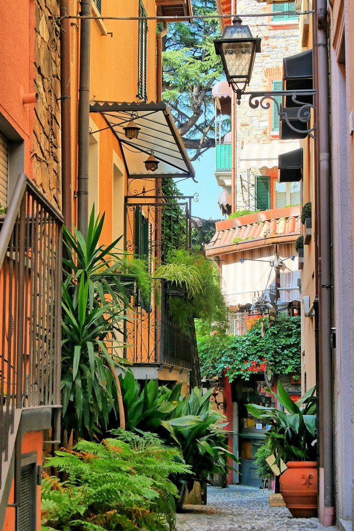 Bellagio at Lake Como in Italy