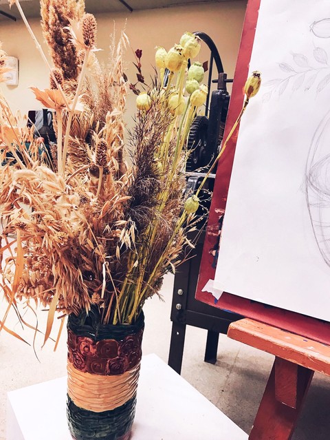flower, flowerpot桌布