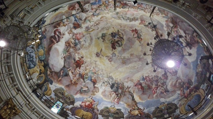 Painted high ceilings