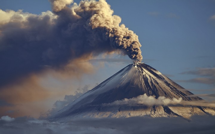 volcano...