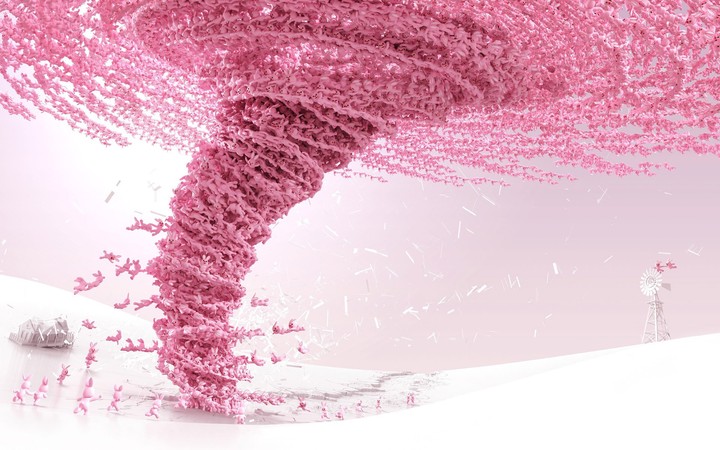 pink