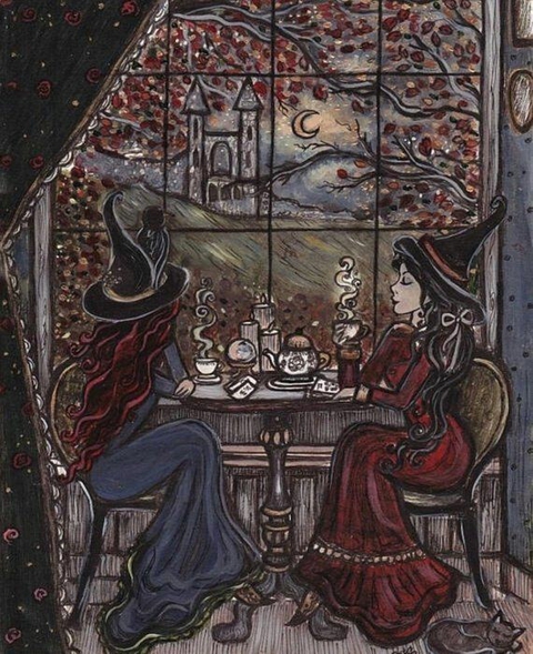 tea with friends
