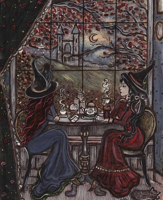 tea with friends